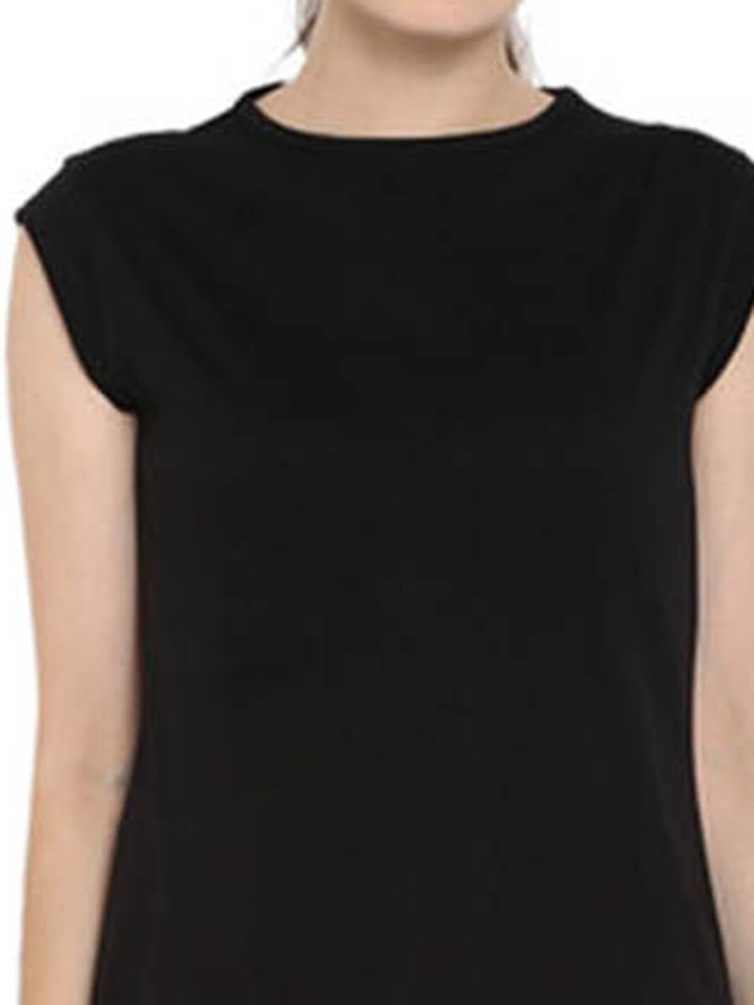 Appulse Black & Grey Melange Cotton T-Shirt - Pack of 2