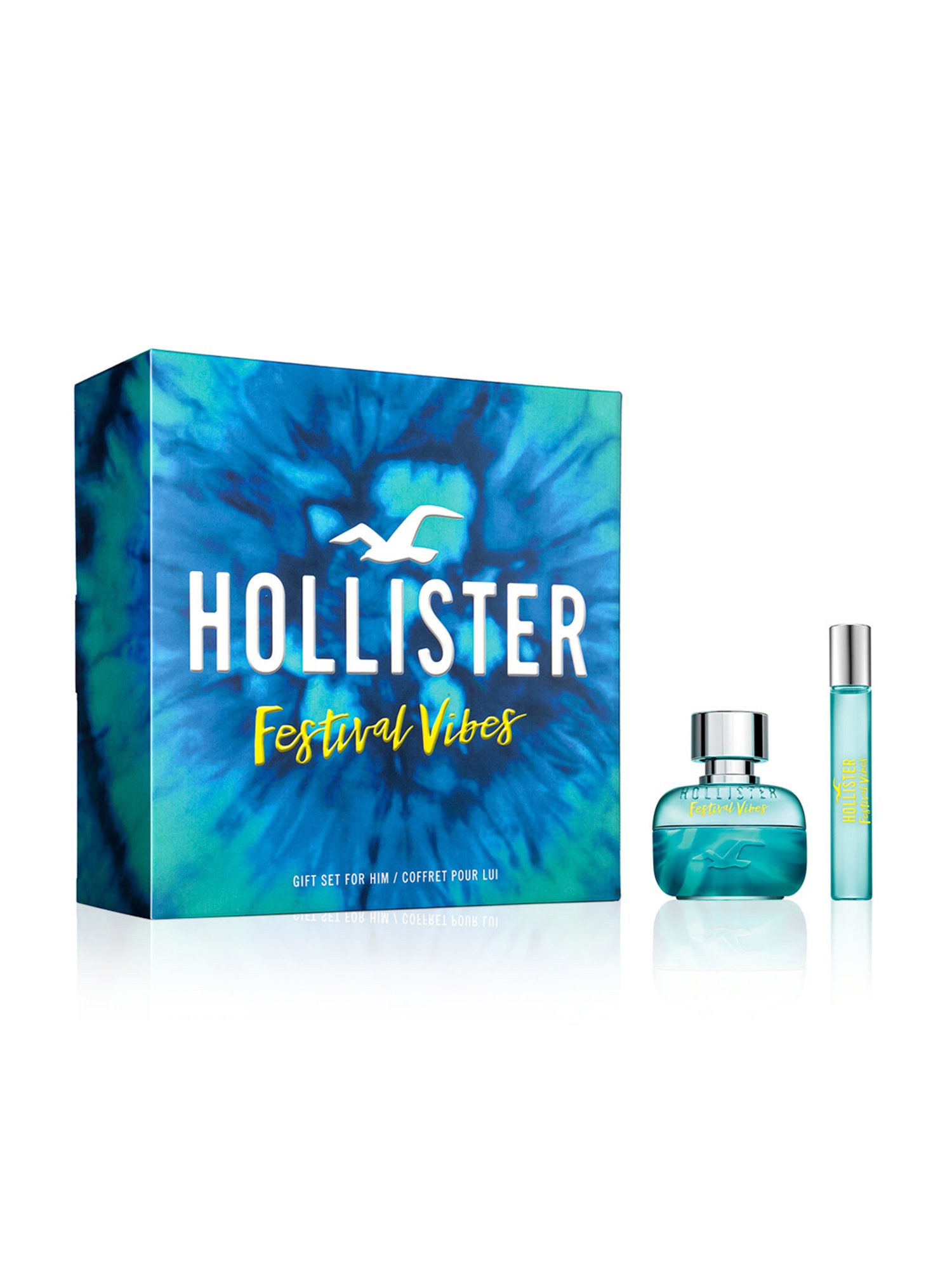 Hollister Festival Vibes Eau de Toilette for Him - Set of 2