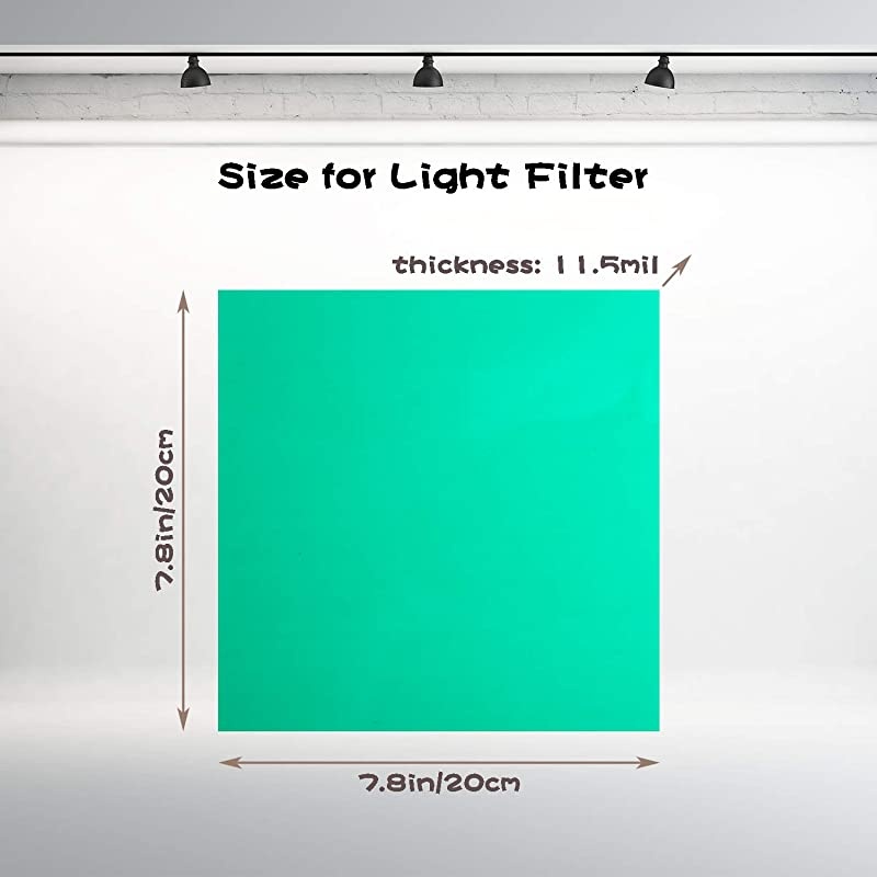 Pack Colored Overlays Transparency Color Film Plastic Sheets Transparent Color Correction Lighting Gel Filter78 by 78 Inch5 Colors 78 by 78in