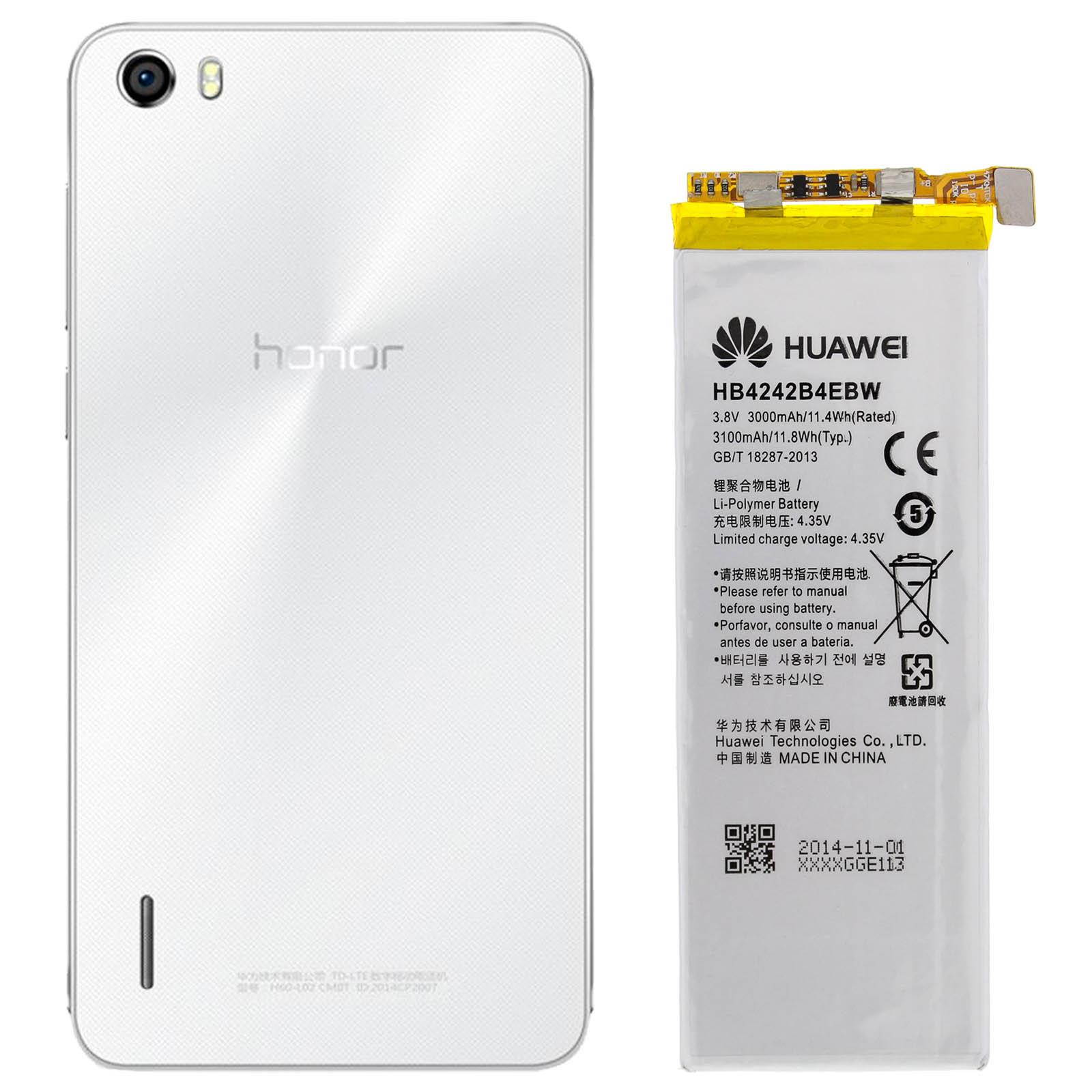 Huawei HB4242B4EBW GB/T 18287-2013 OEM Original Replacement Battery for Honor 6 H60 L01 L02