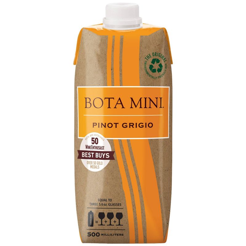 Bota Mini Pinot Grigio White Wine - 500ml Box