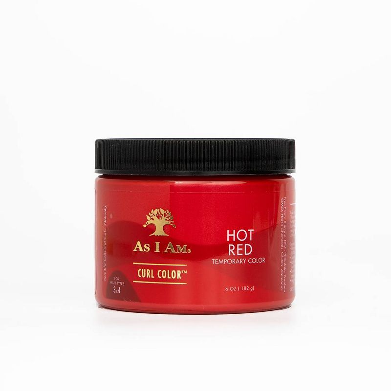 As I Am Curl Color - Hot Red - 6oz