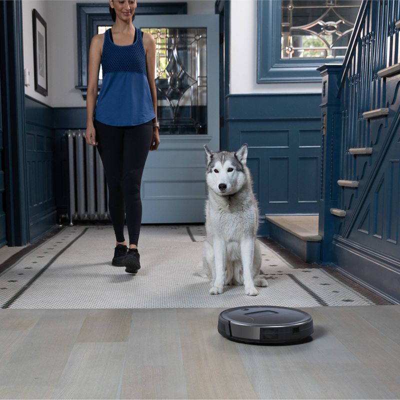 bObsweep PetHair Vision Wi-Fi Connected Robot Vacuum Cleaner - Space Gray