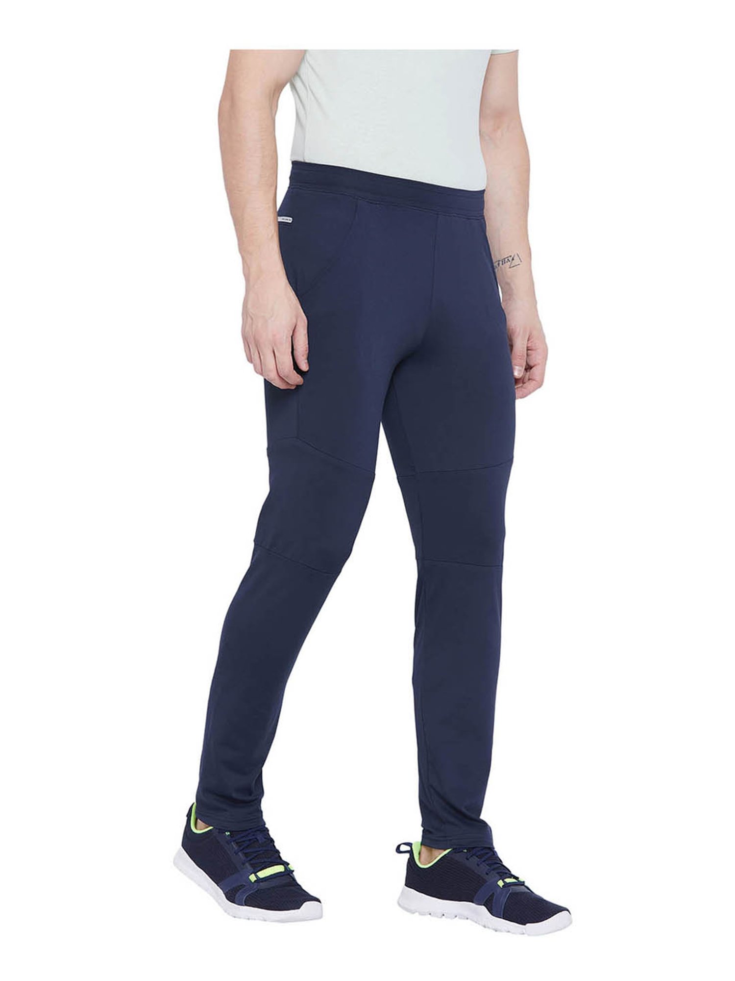 Okane Navy Regular Fit Trackpants