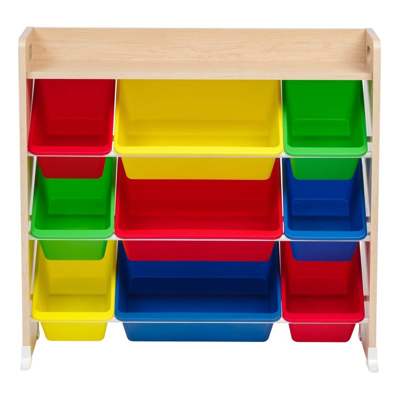IRIS 3 Tier Storage Bin Rack with Shelf Primary