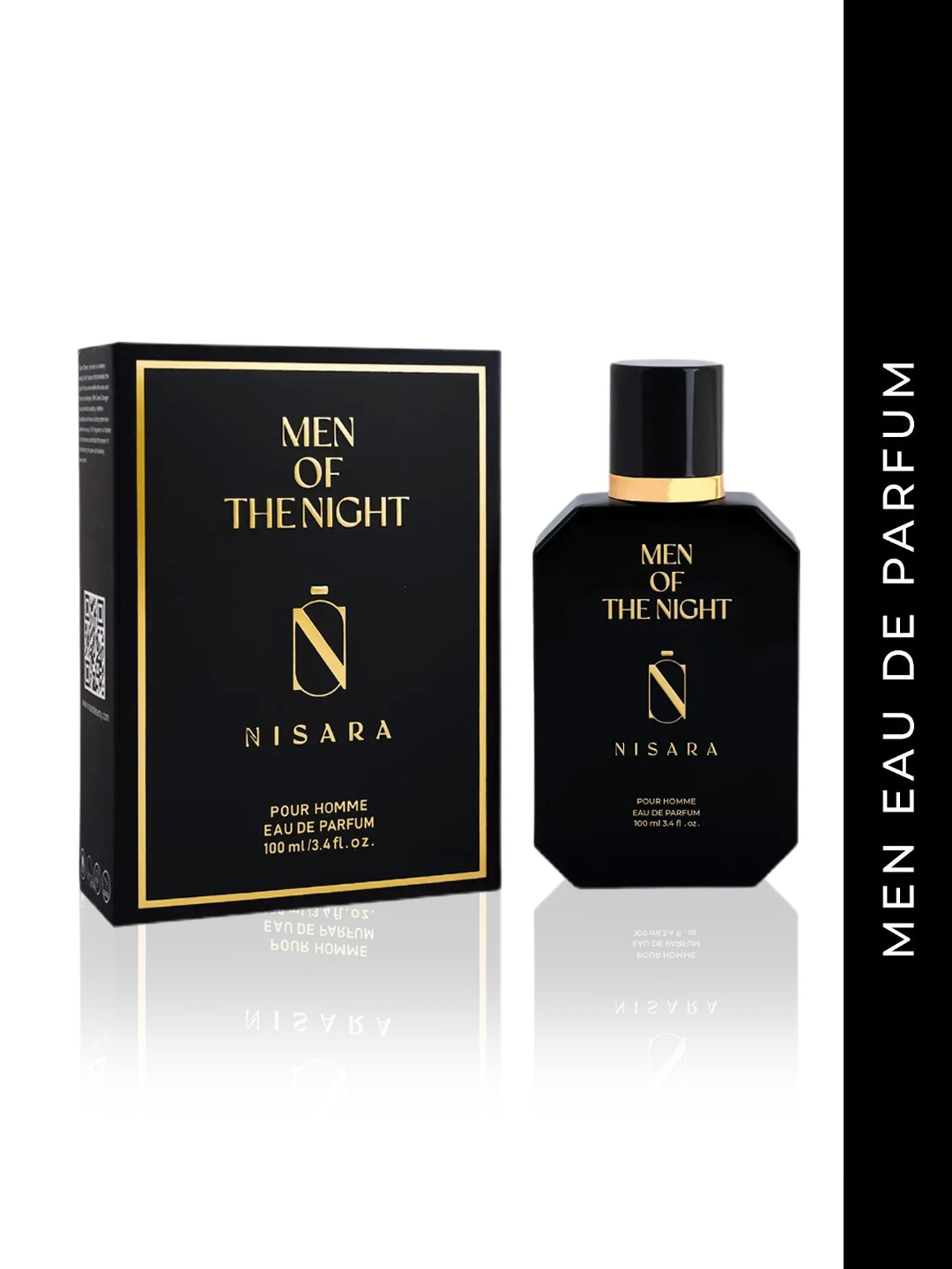 NISARA Men Of The Night Eau de Parfum for Men - 100 ml