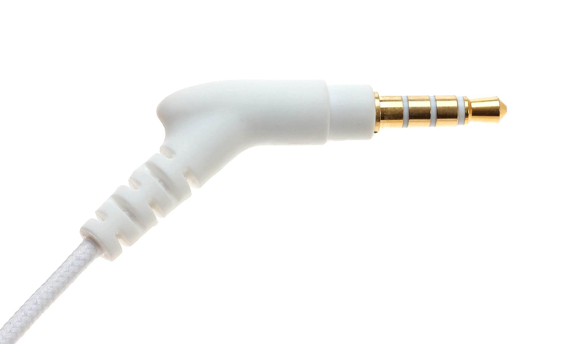 Symphonized ALN Premium Genuine Wood In-ear Noise-isolating Headphones|Earbuds|Earphones with Mic (White)