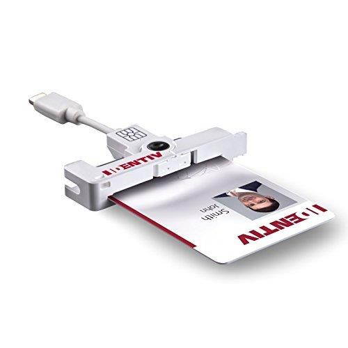 Identiv uTrust SmartFold SCR3500 B Type B USB Smart Card Reader