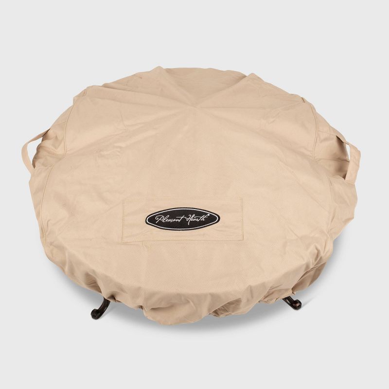 Ravenna Fire Column Cover Taupe - Classic Accessories