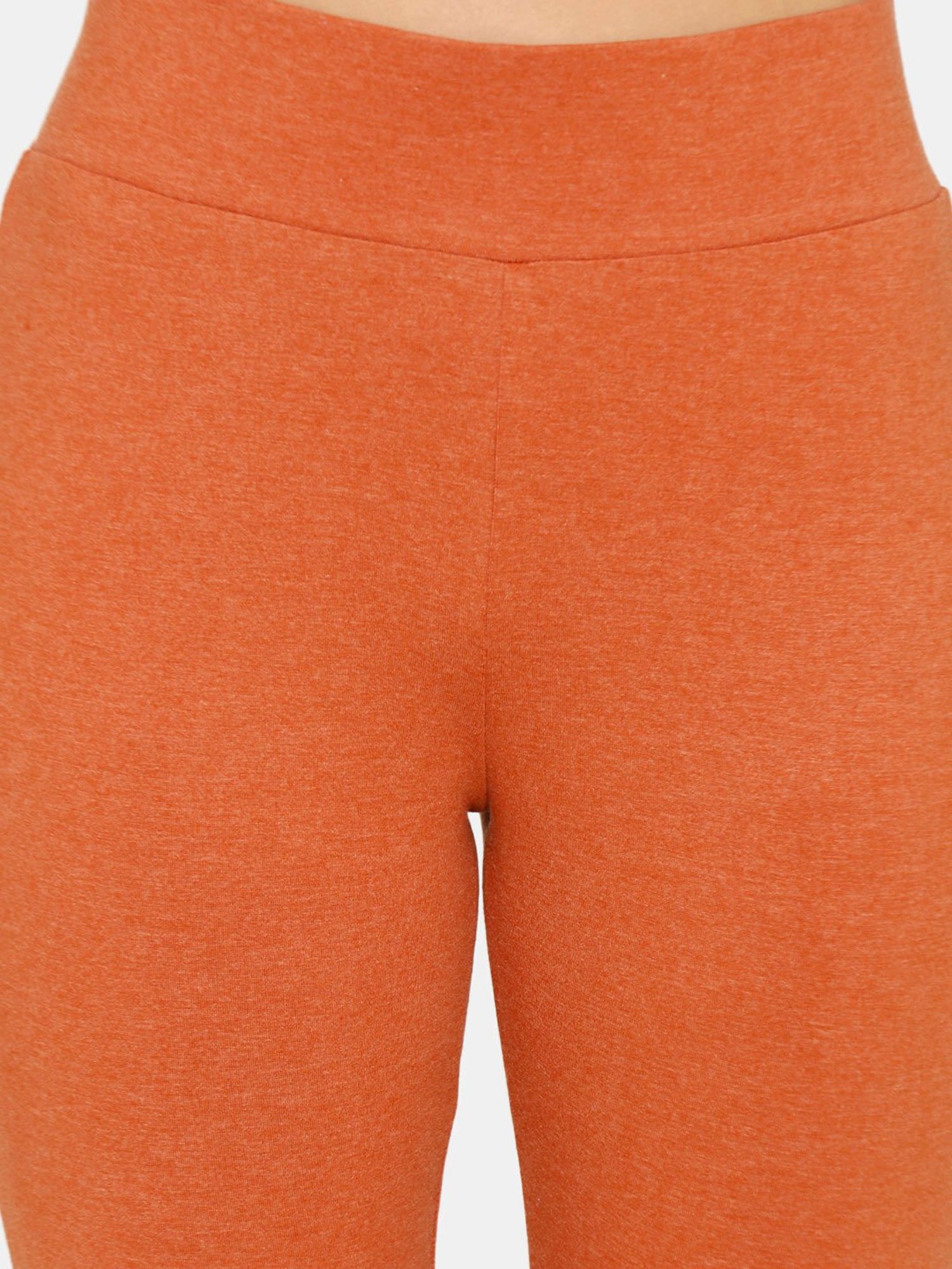 Rosaline by Zivame Rust Tights