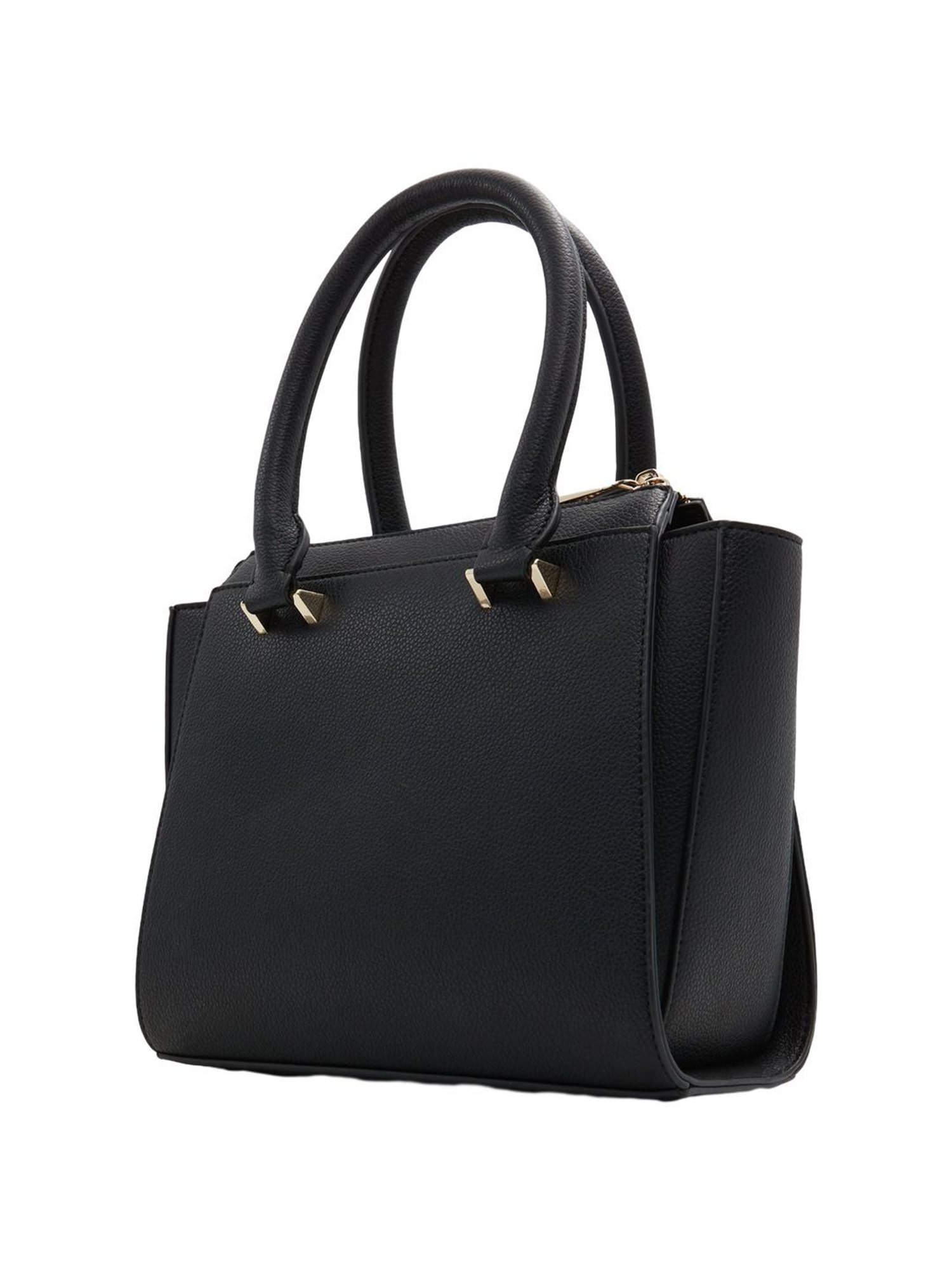 Call It Spring Black Solid Small Handbag