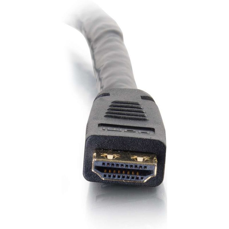 C2G 35ft 4K HDMI Cable with Gripping Connectors - Plenum Rated - 40 ft HDMI A/V Cable for Audio/Video Device