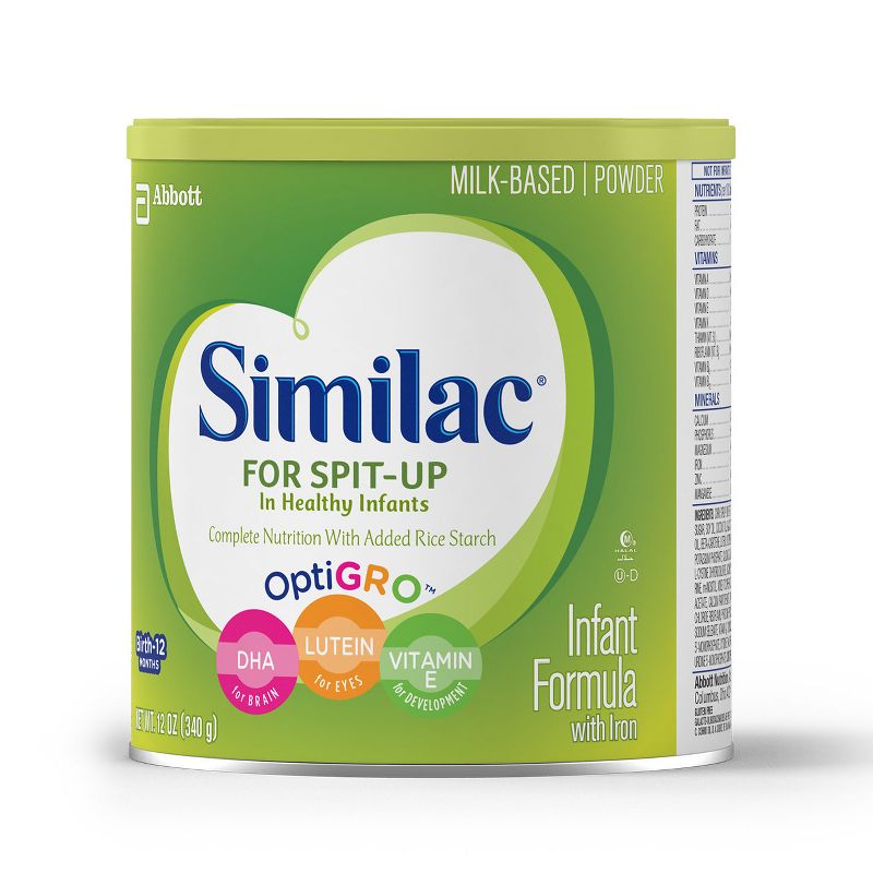 Similac for Spit Up Infant Formula with Iron Powder - 12.5oz