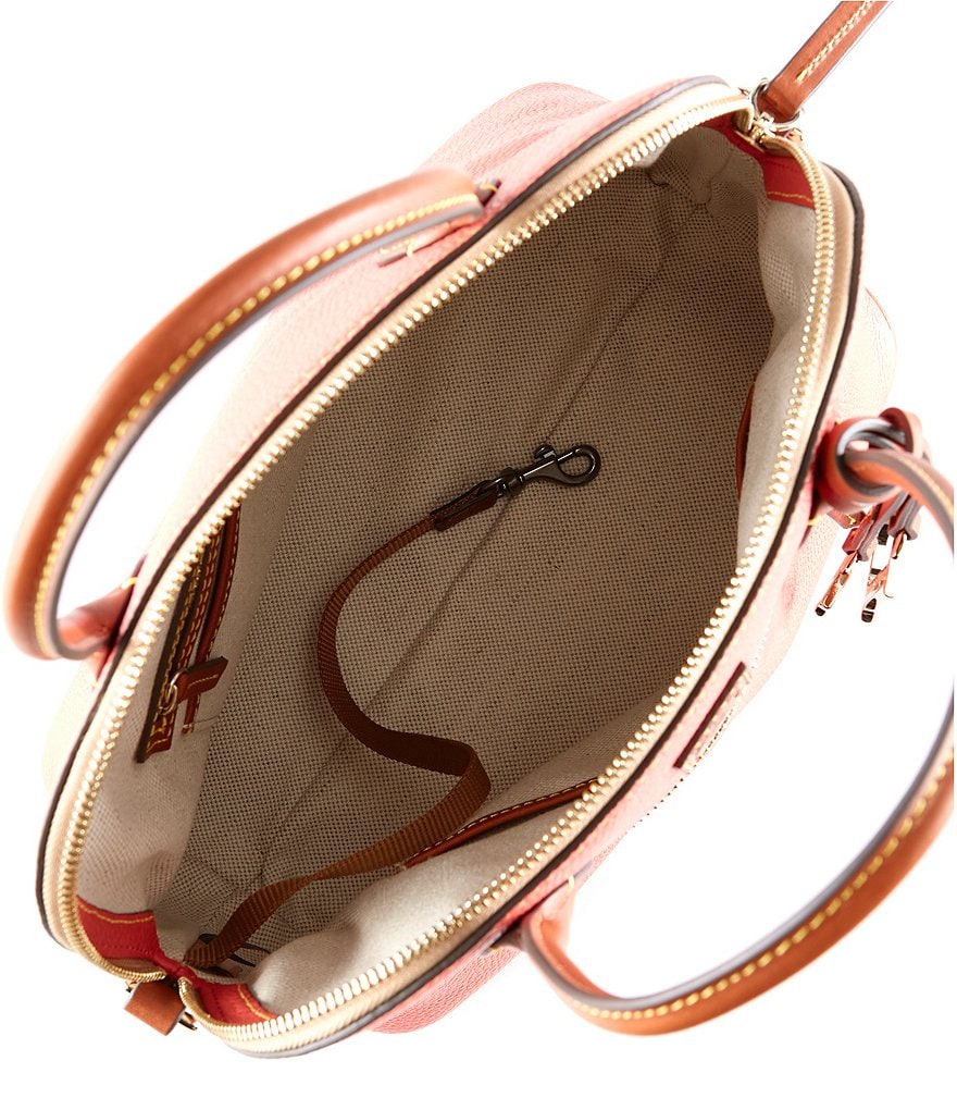 Dooney & Bourke Pebble Collection Large Domed Satchel Bag