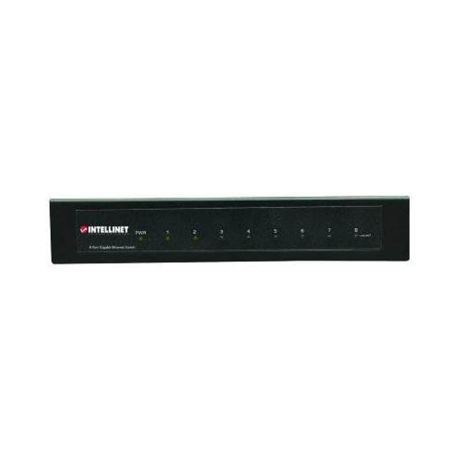 intellinet network solutions 530347 ethernet switch - 8 port - 8 x 10/100/1000base-t