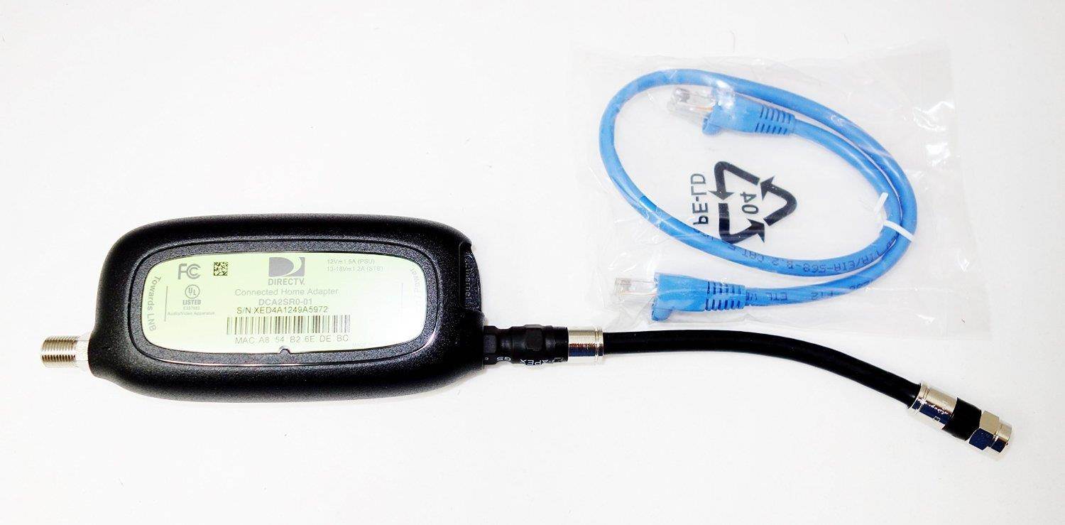 12 Pack - DIRECTV Receiver Deca Ethernet to Coax Adapter Generation II (in No Frills Packaging)