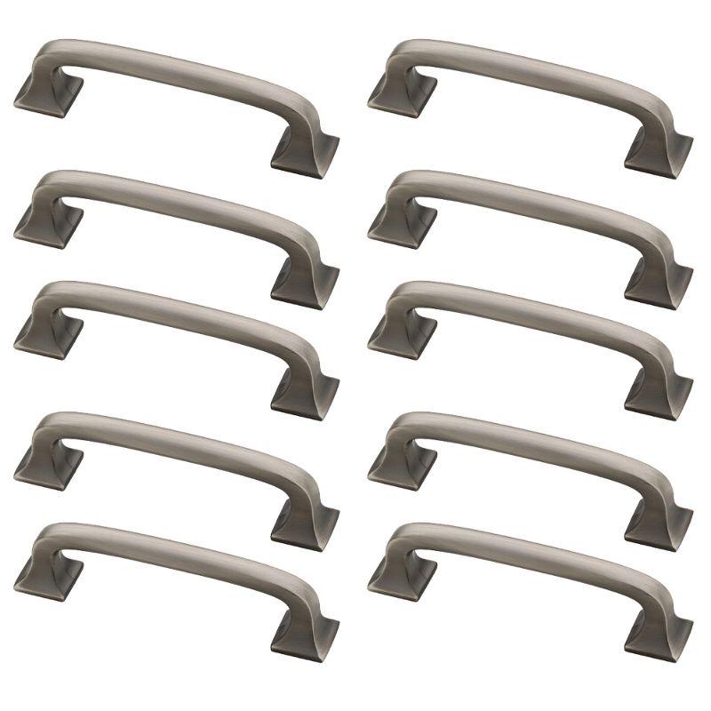 Franklin Brass 10pk 3" Lombard Pull Heirloom Silver