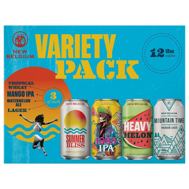 New Belgium Brewing Variety Pack - 12pk/12 fl oz Cans