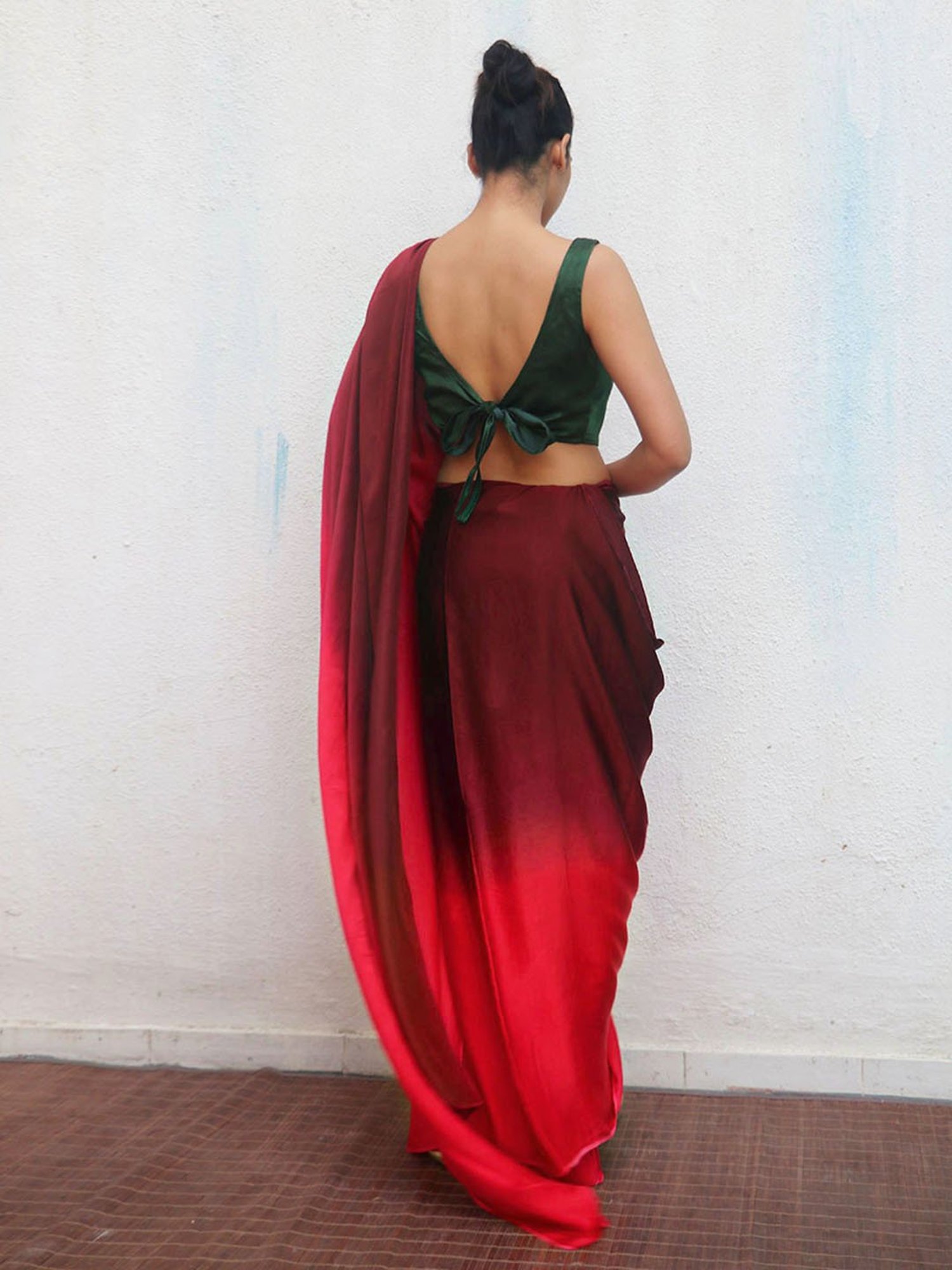 Chidiyaa Iravati Modal Silk Saree - SFLAR