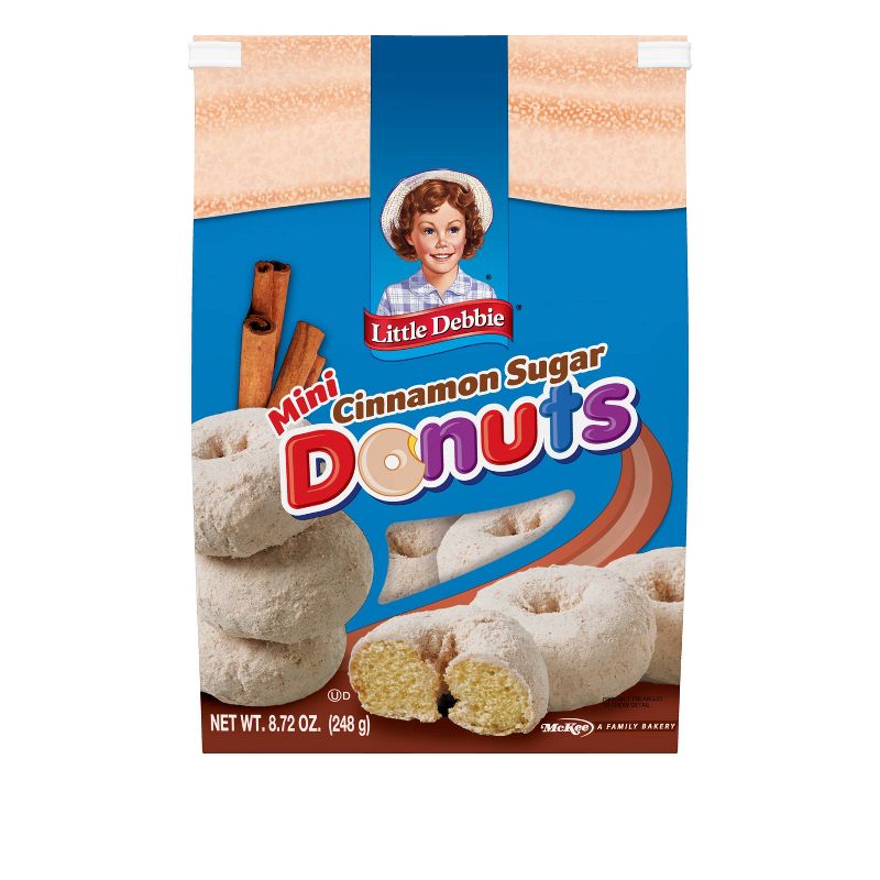 Little Debbie Cinnamon Sugar Bagged Mini Donuts 8.72oz