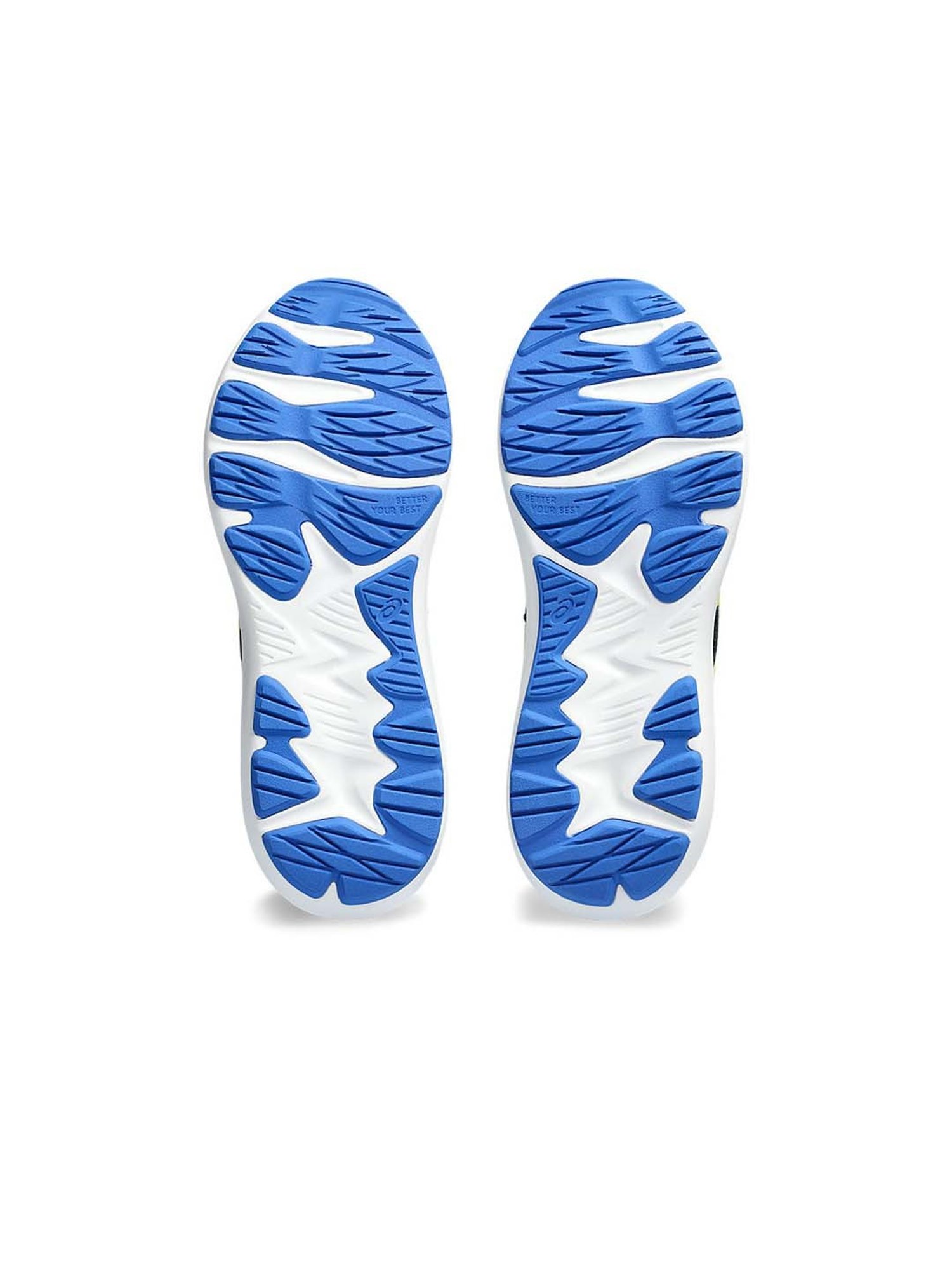 Asics Kids JOLT 4 GS French Blue & Yellow Running Shoes