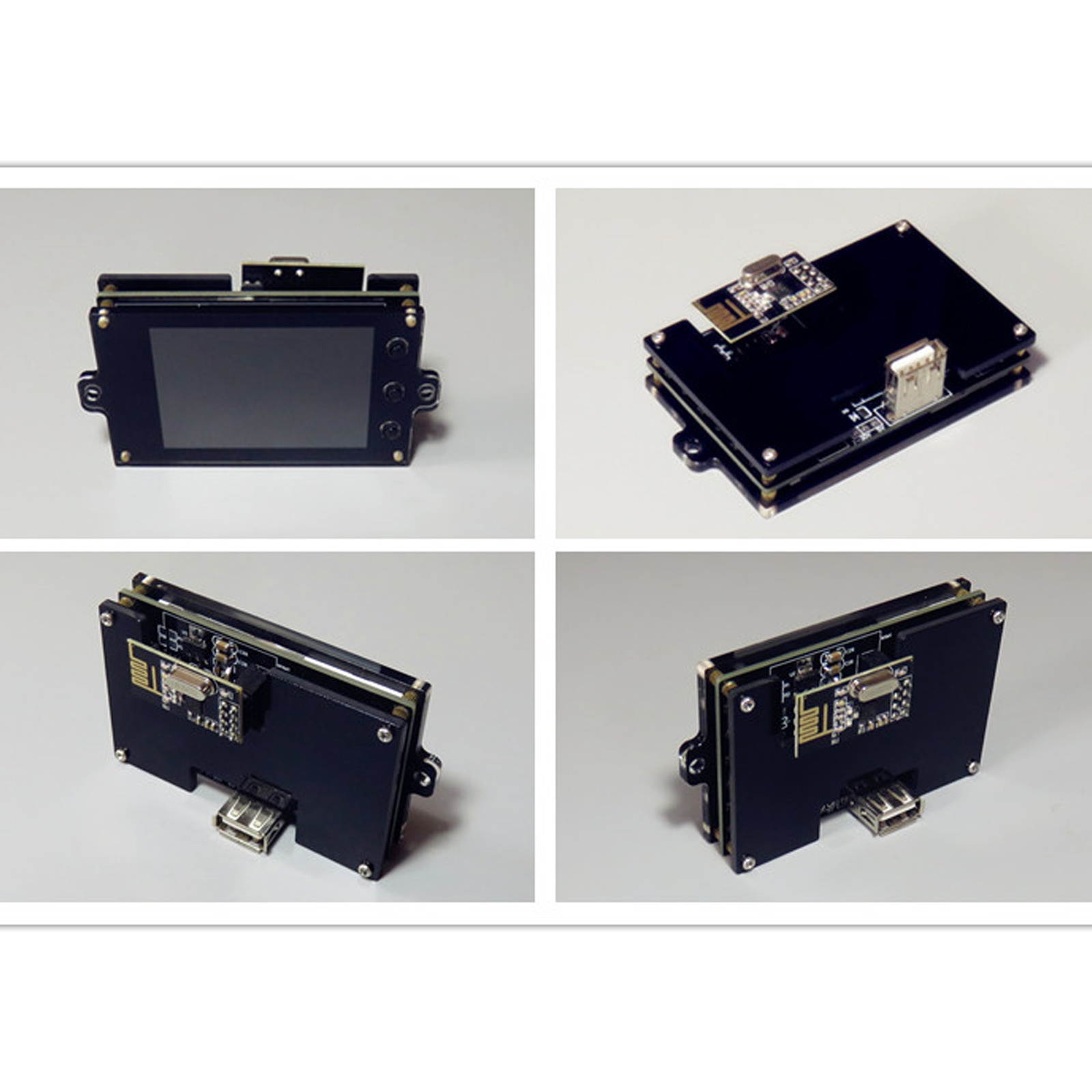 VAC8010F Wireless Transmission Multi-function Instrument 2.4 inch LCD Voltage Current Capacity Energy Temperature Display with Power Off Memory Function