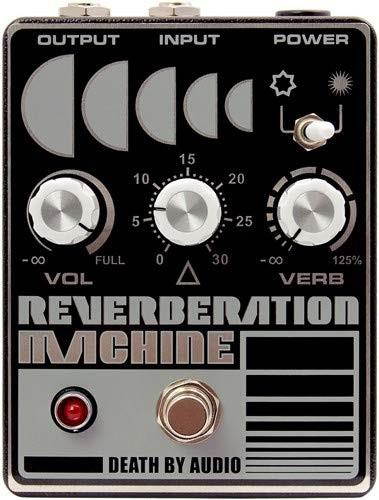 death by audio reverberation machine effect pedal