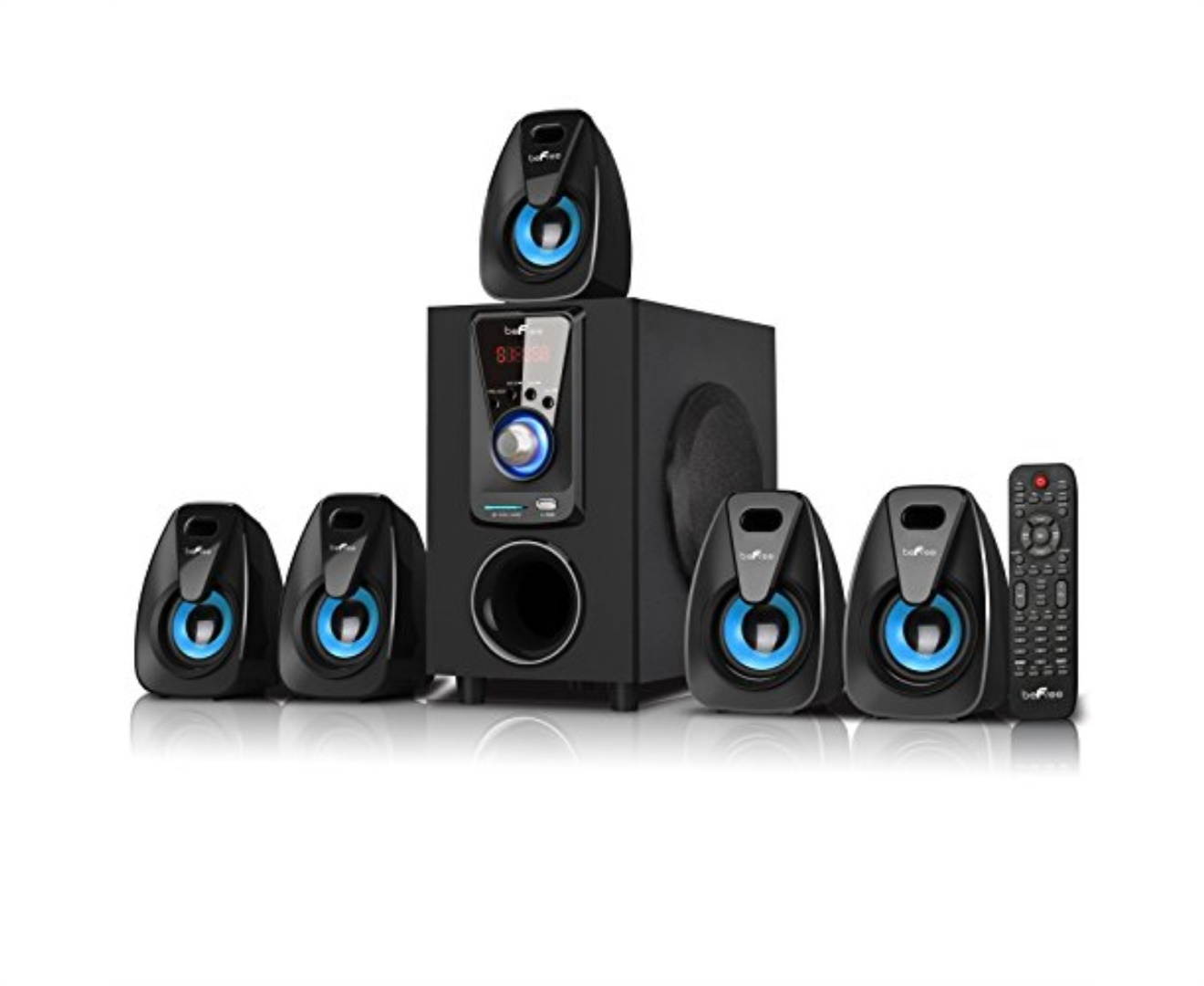 befree sound bfs-400 bluetooth speaker system  blue