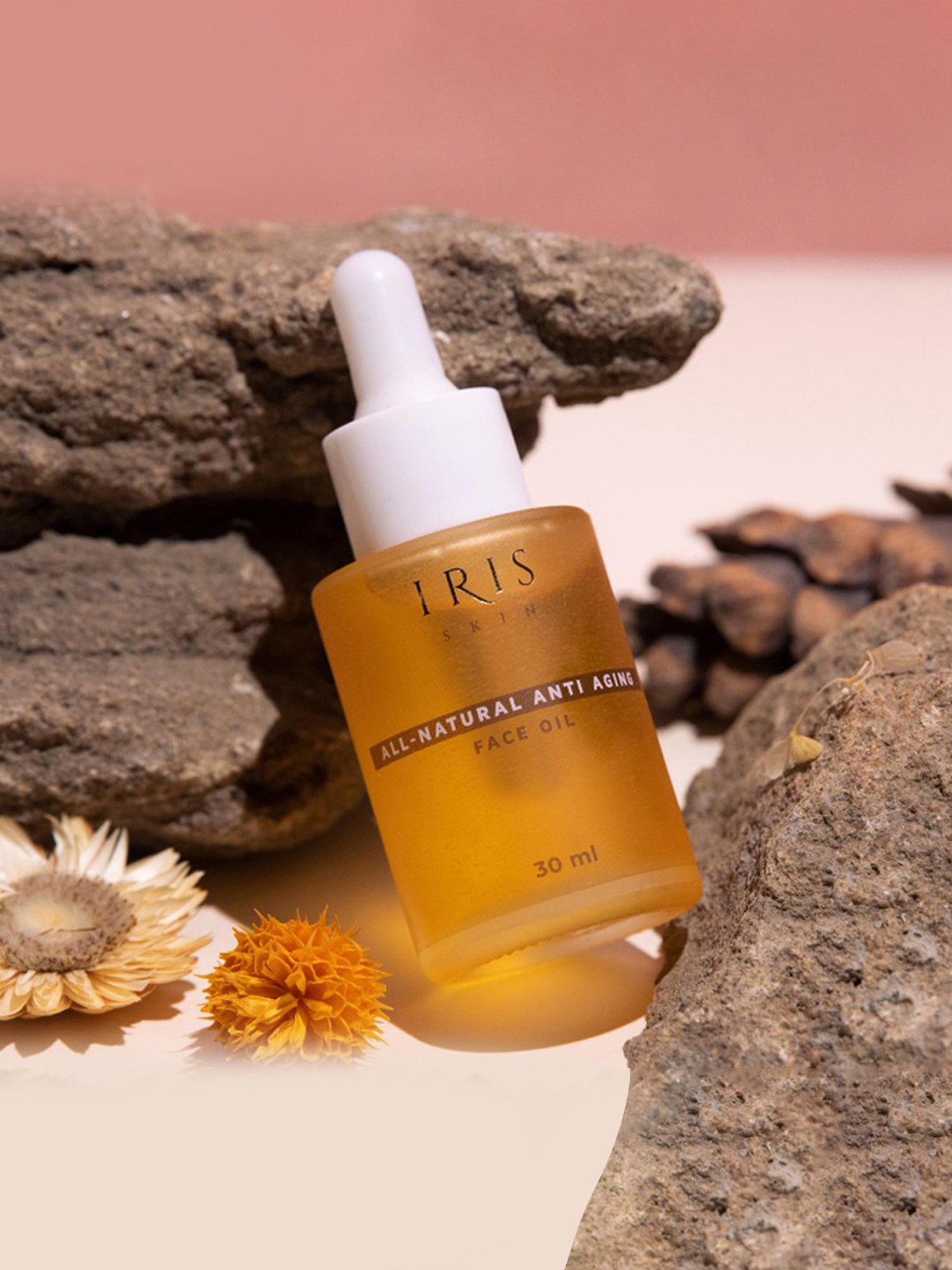 Iris Cosmetics All-Natural Anti Aging Face Oil - 30 ml