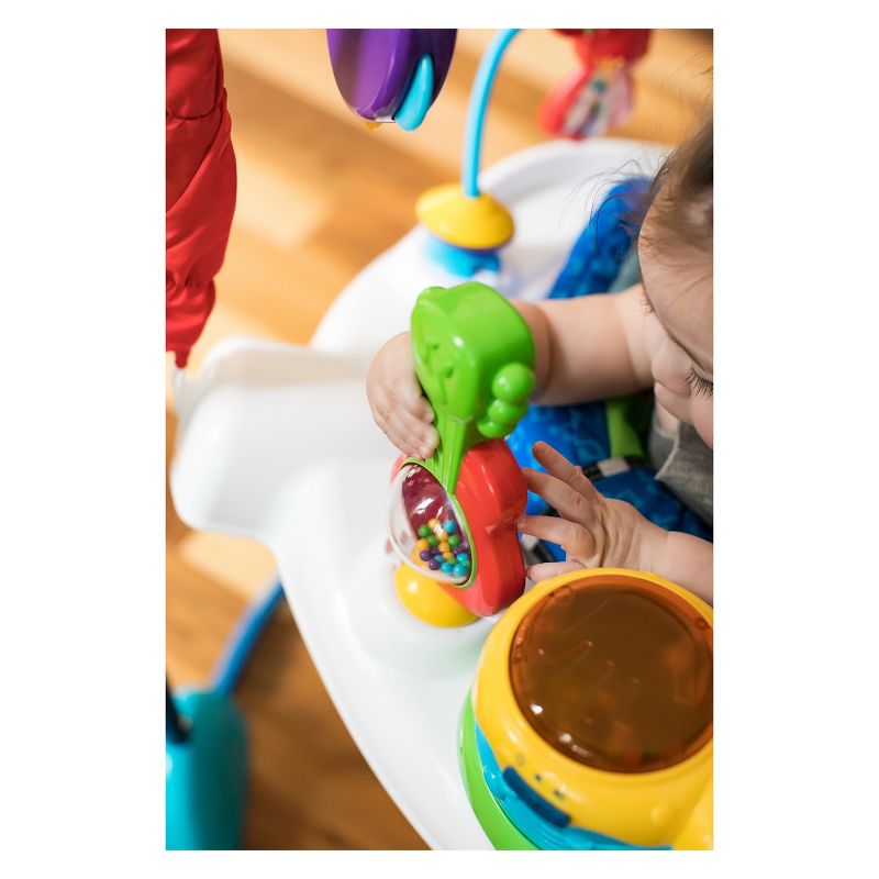 Evenflo Exersaucer Tiny Tropics 2-in-1 Baby Seat + Doorway Jumper