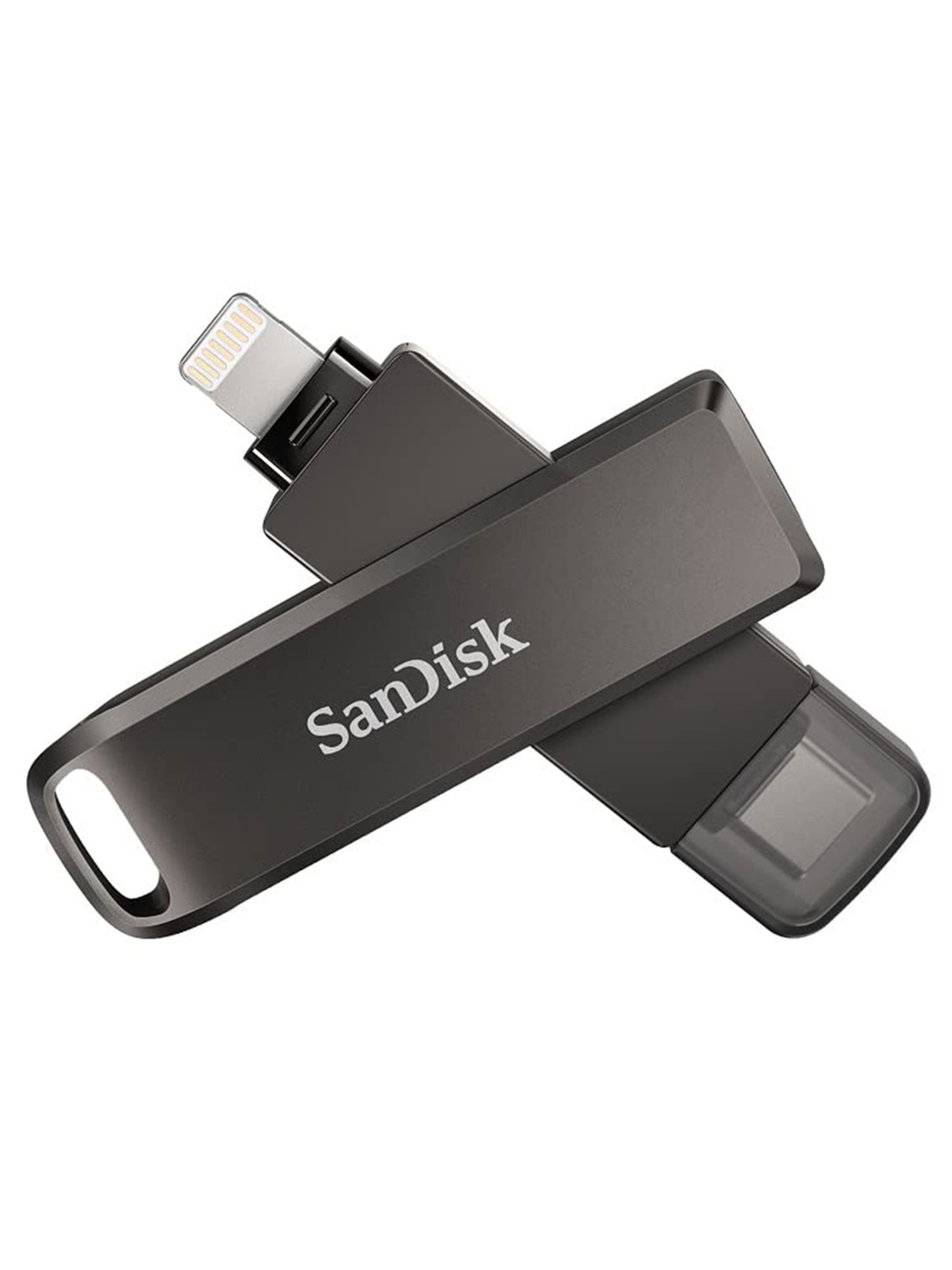 SanDisk iXpand SDIX70N-064G-GN6NN 64GB Type-C Lightning Pen Drive (Black)