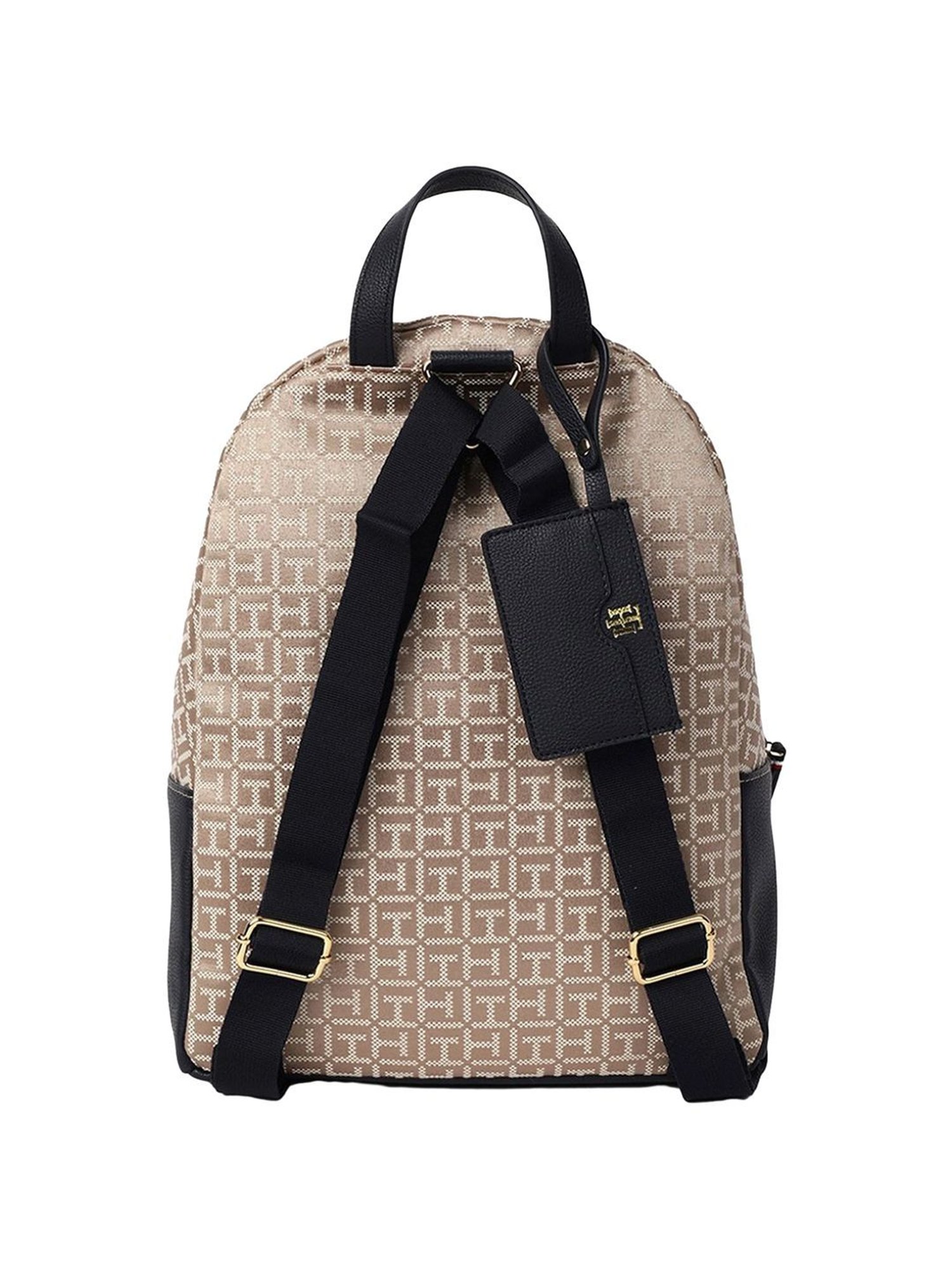 TOMMY HILFIGER Beige WILDER II Logo Backpack