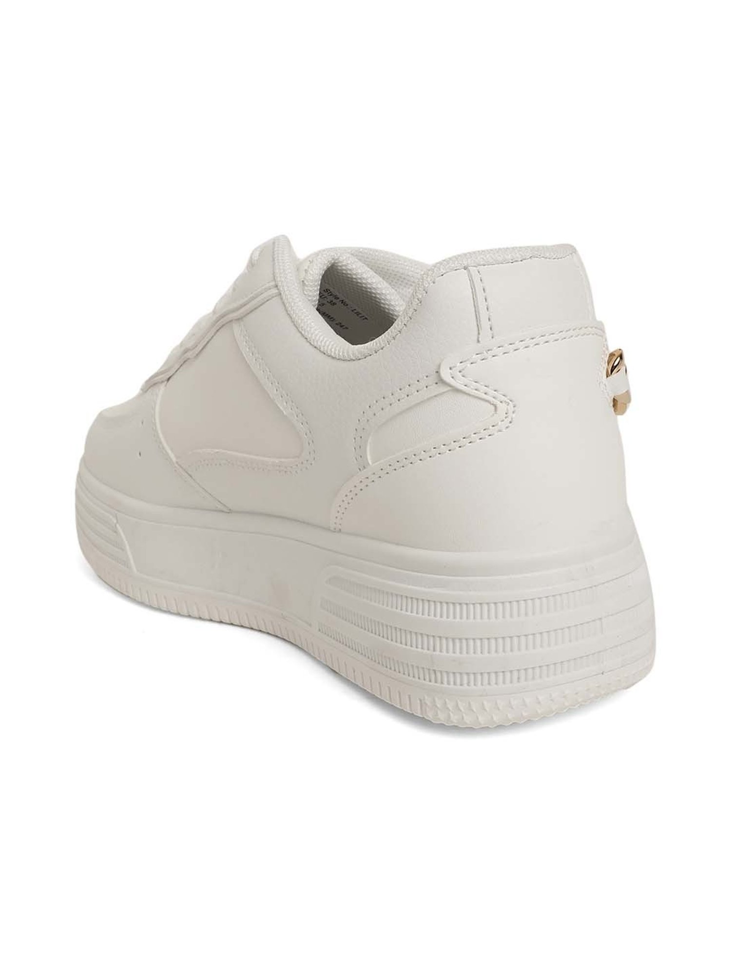Mozafia Women's White Sneakers