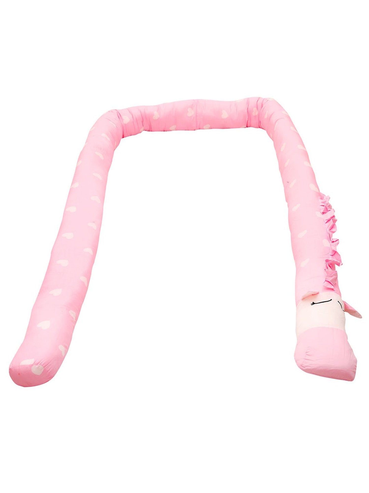 Baby Moo Sweetheart Pink Cot Bumper