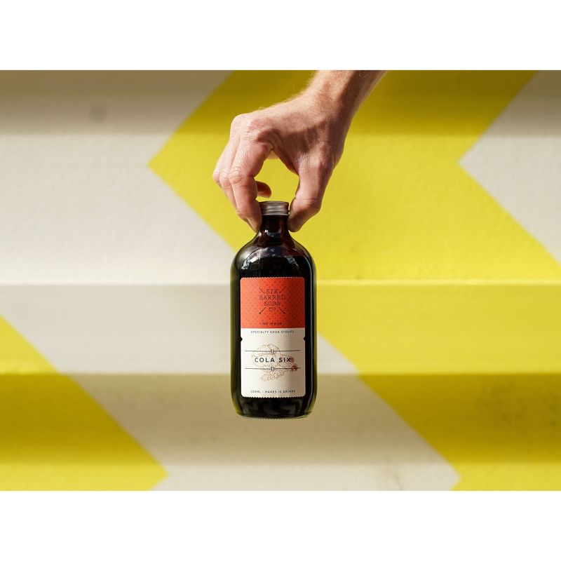 Six Barrel Soda Co. Cola Six Soda Syrup - 16.9fl oz