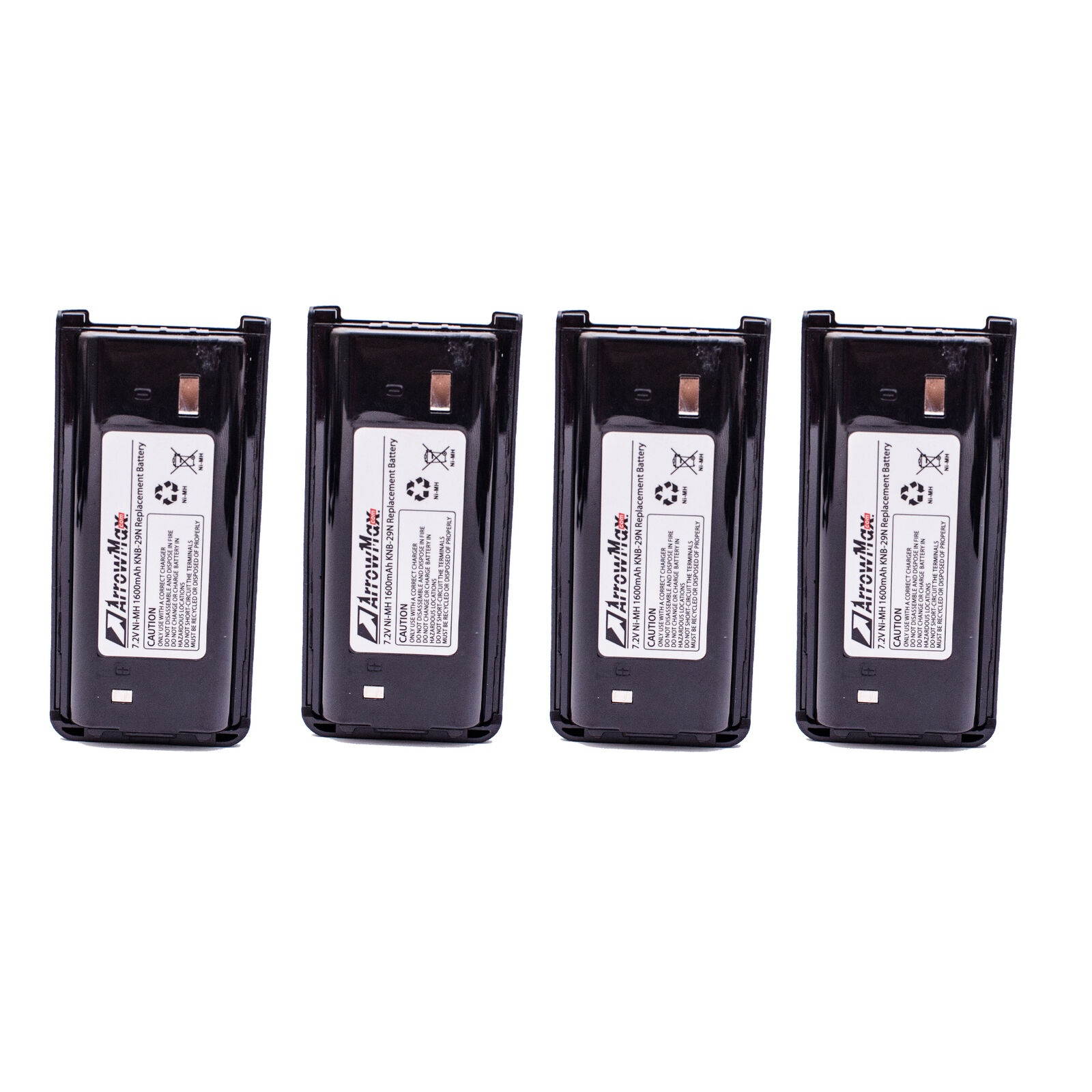 4 pcs KNB-29N Battery for Kenwood TK-3202E TK-3202E3 TK-3206M TK-3206M3 TK-3212M