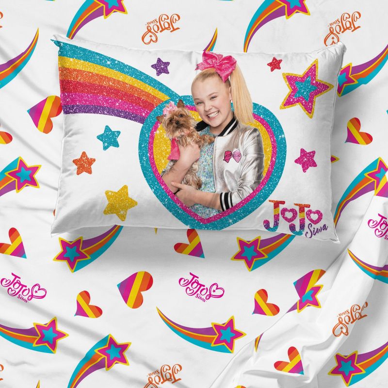 Queen JoJo Siwa Rainbow Sparkle Bed in a Bag