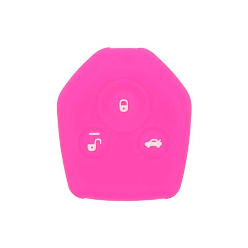 Silicone Cover Protector Case Holder Skin Jacket Compatible with SUBARU 3 Button Remote Key Fob CV4253 Gray