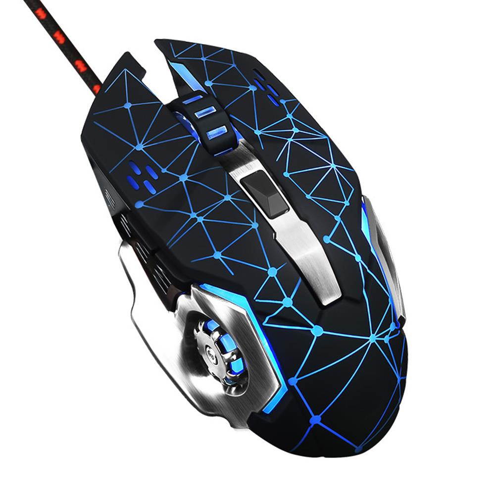 Game mechanical mouse cable gaming mouse mute