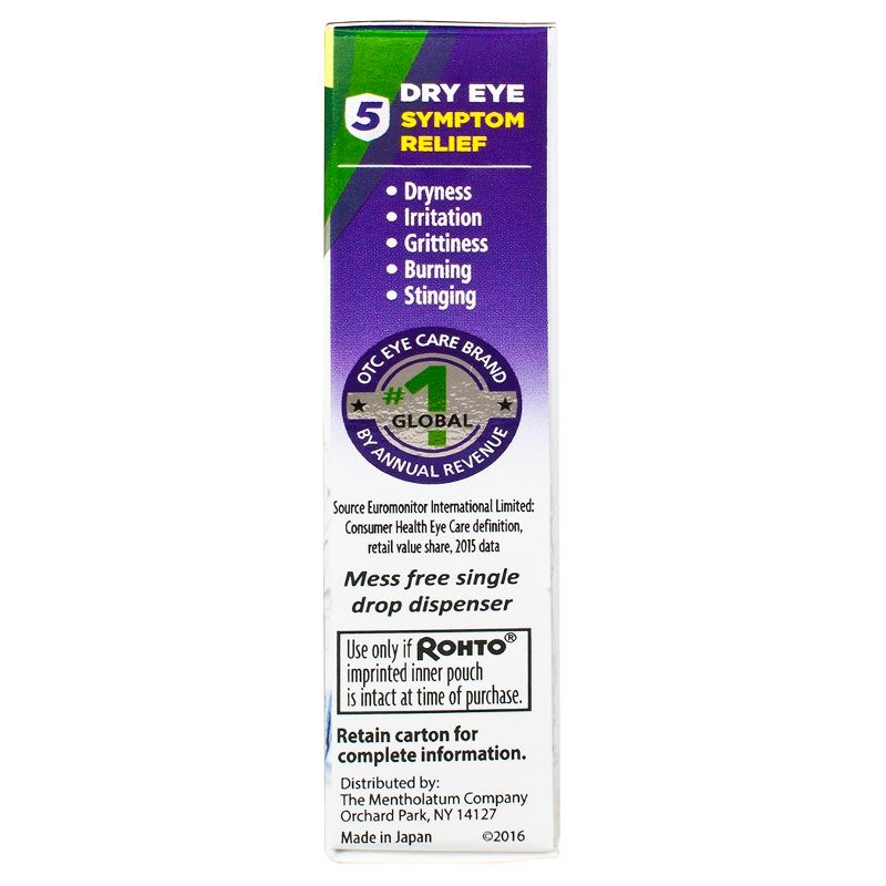 Rohto Dry Aid Lubricant Eye Drops - 10 ml