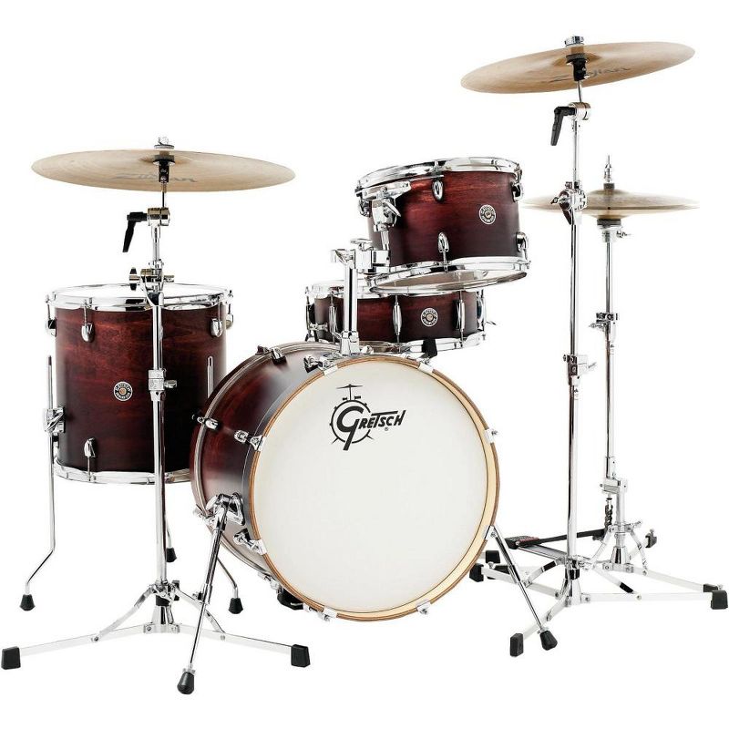 Gretsch Drums Catalina Club Jazz 4-Piece Shell Pack Satin Walnut Glaze