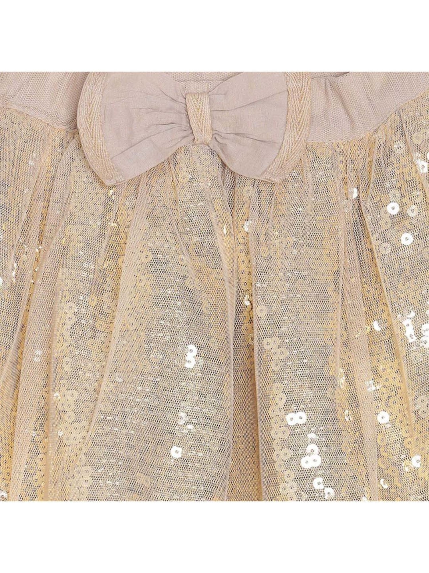 MINIKLUB Kids Blue Cotton Embellished Skirt