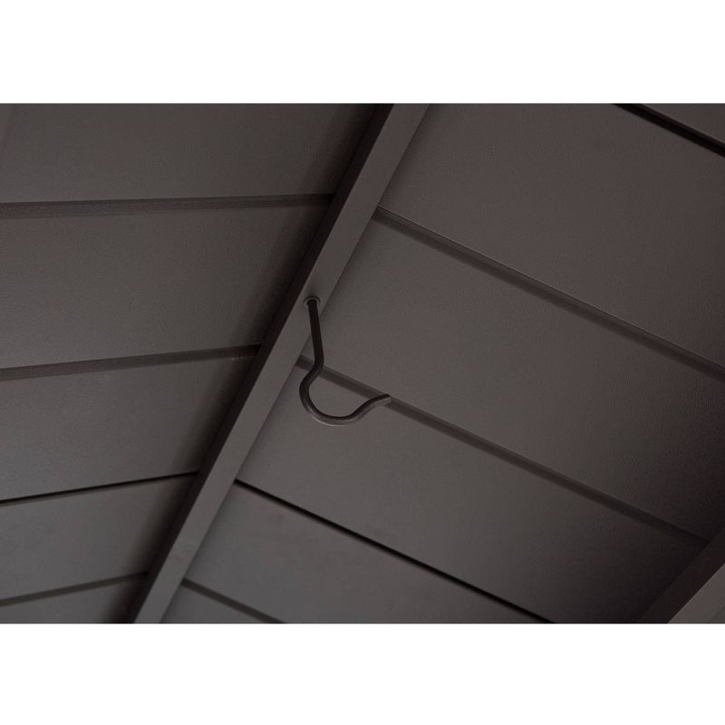 8.5' Elysium Attached Louvered Pergola - Vita