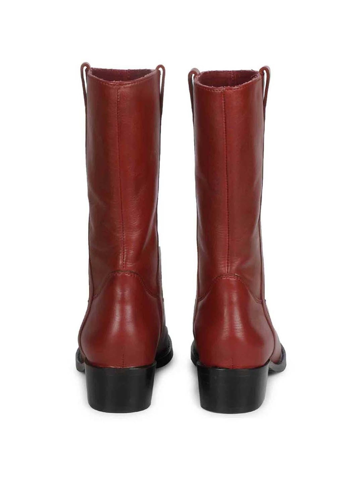 Saint G Women's Ines Florian Burgundy Booties