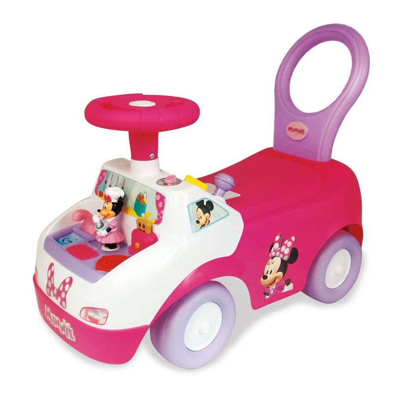 Kiddieland Minnie Mouse Happy Kitchen Interactive Ride On Train with Sounds