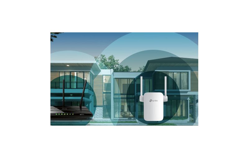 TP-Link AC750 Wi-Fi Range Extender - Black (RE205)