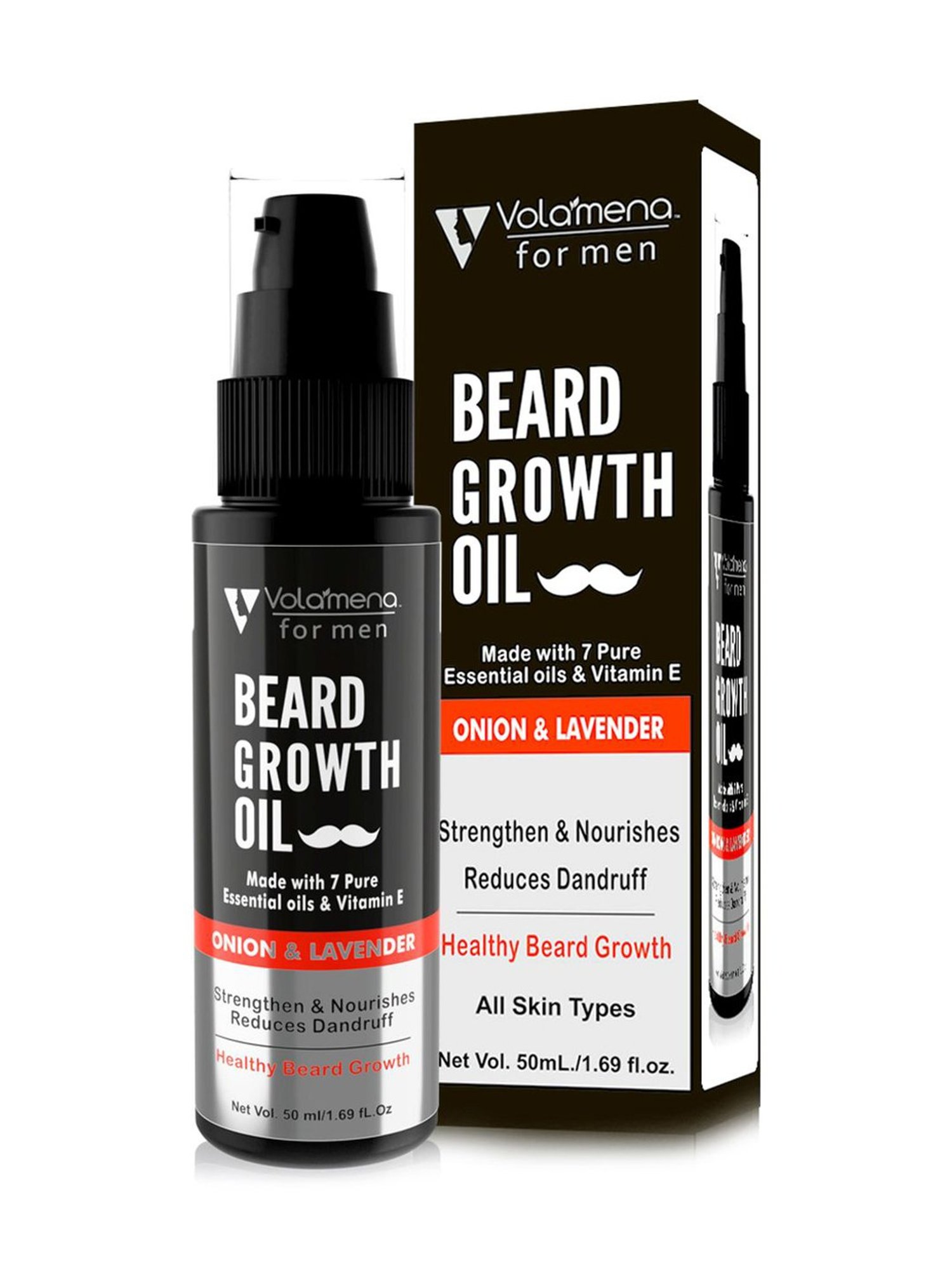 Volamena Beard Growth Oil Onion - 50 ml