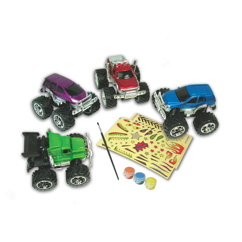 Monster Trucks Custom Shop - Creativity for Kids