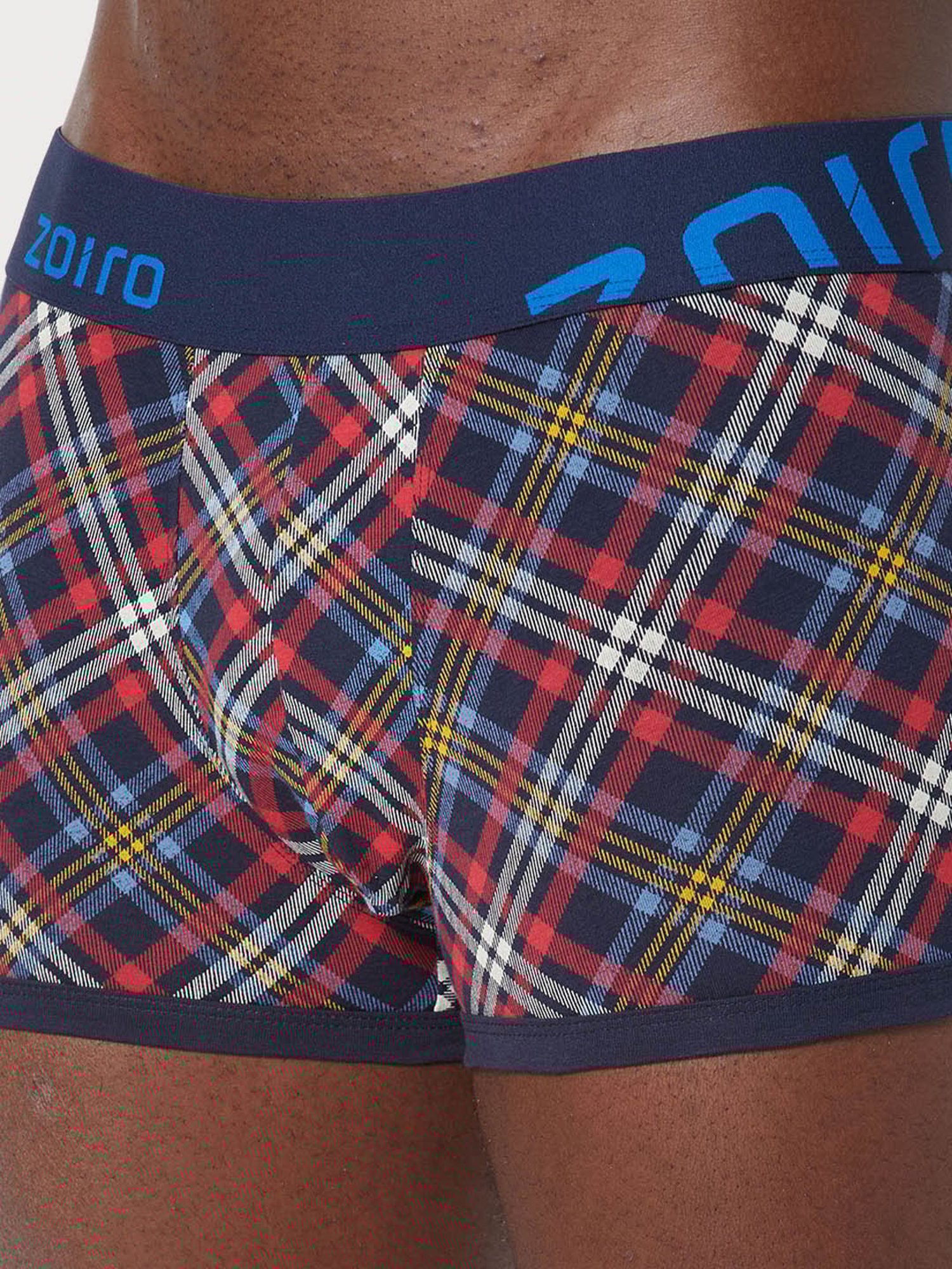 Zoiro Total Eclipse & Black Regular Fit Printed Trunks - Pack Of 2