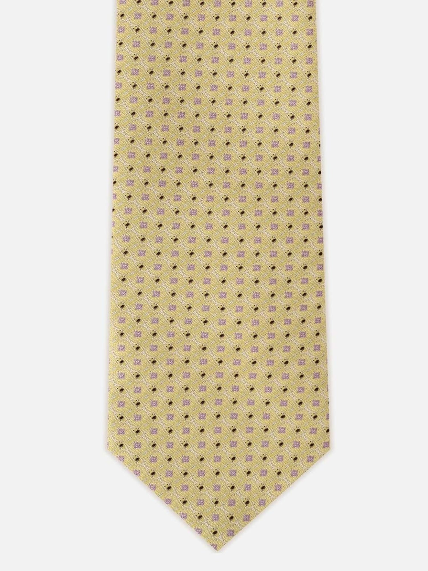 CHOKORE Yellow and Blue Printed Tie